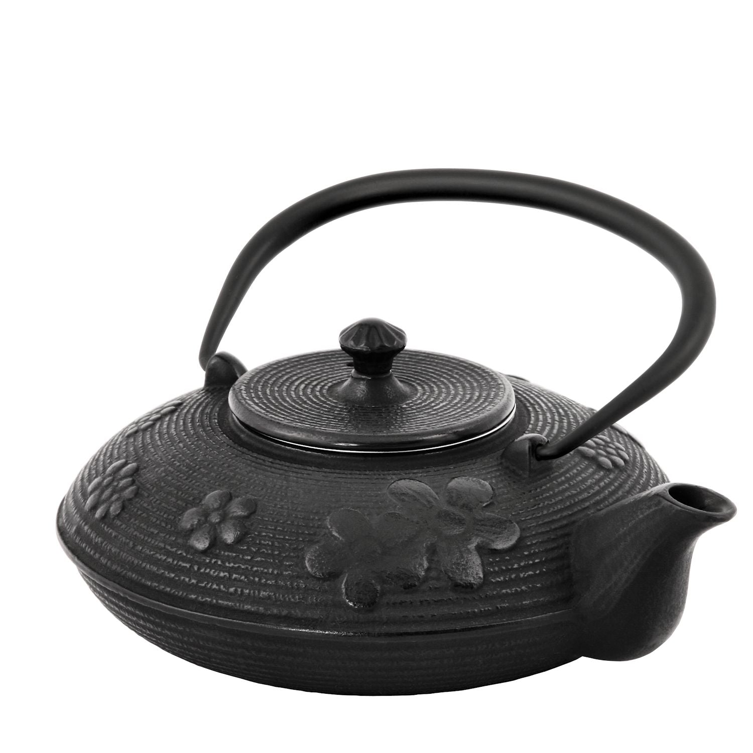 Asian-style teapot, 1.2 liters, cast iron, including stainless steel strainer