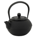 Théière de style asiatique, 1,2 litre, en fonte, avec filtre en acier inoxydable.