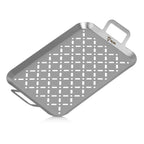 Grillschale, 44 x 26 x 4,5 cm, Edelstahl