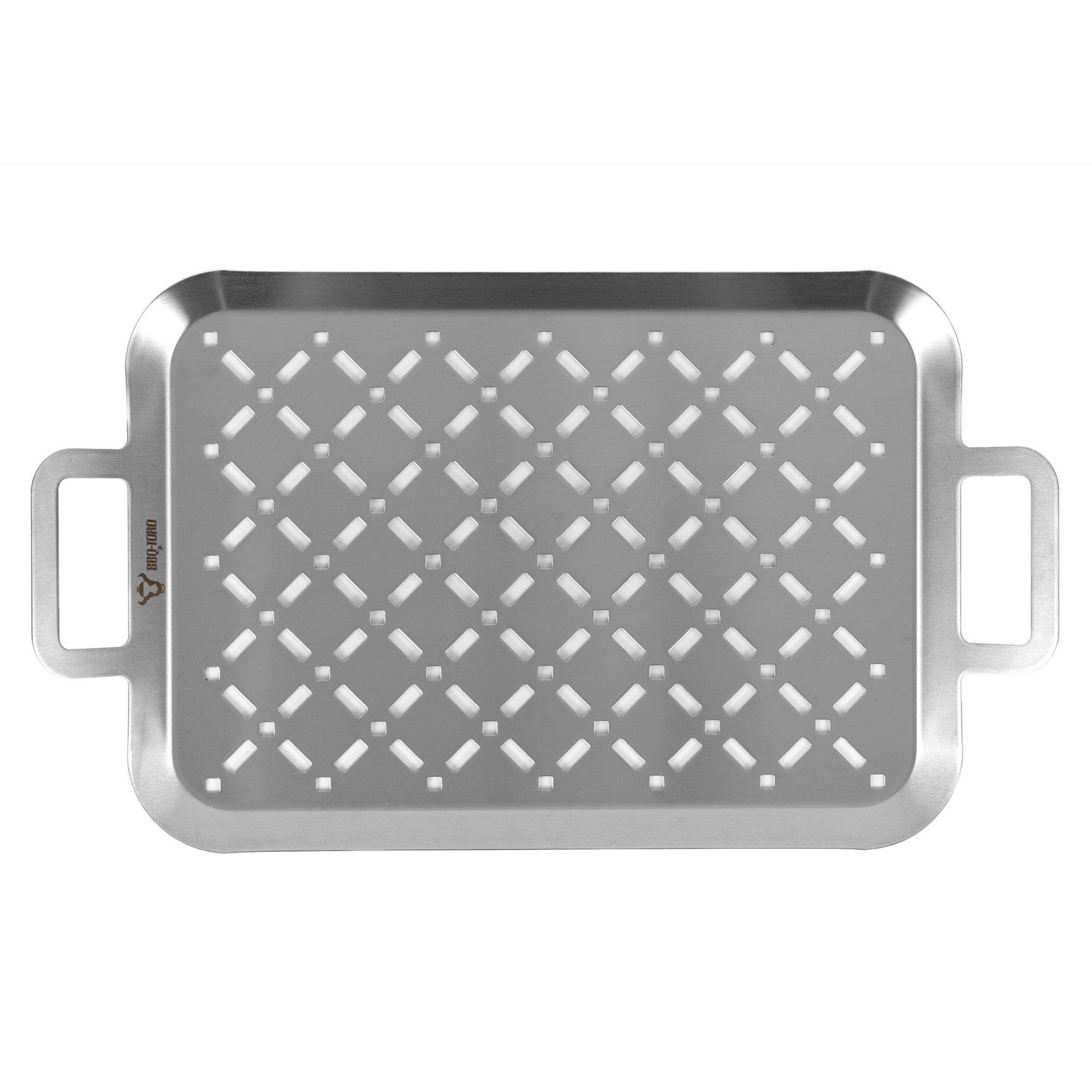 Grillschale, 44 x 26 x 4,5 cm, Edelstahl