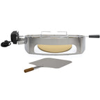 Pizzaring Set, inkl. Grillspieß, Motor und Pizza Element, für Weber Serie
