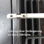 Spießset für Ihren Weber Spirit Gasgrill, inkl. Fleischnadeln, Motor, Motorhalter