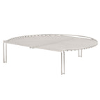 Grille de maintien au chaud en acier inoxydable, compatible avec les barbecues à bouilloire et les barbecues kamado de Ø 57 cm