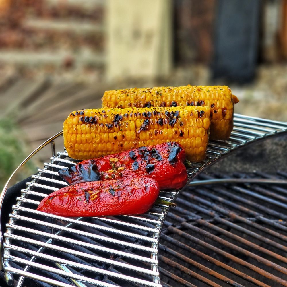 Warmhalterost, Stahl, passend für Ø 57 cm Kugelgrill und Kamado