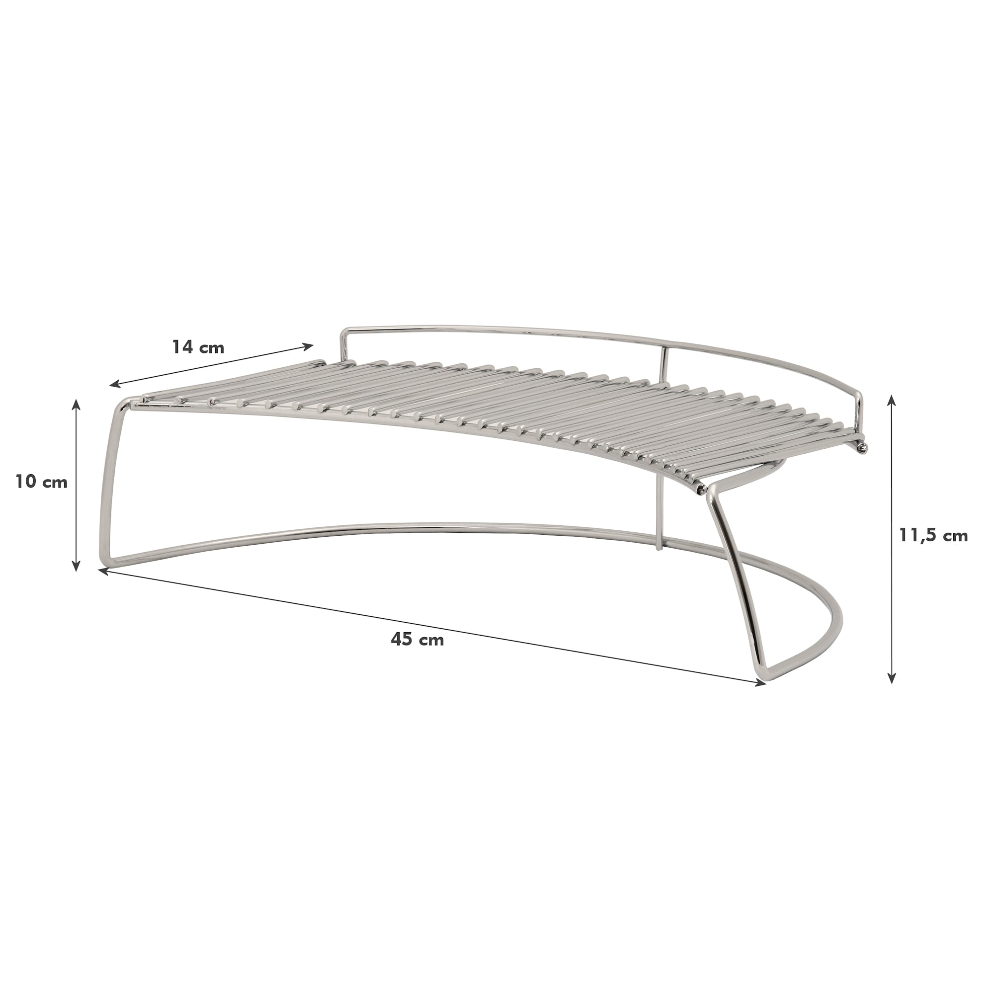 Warmhalterost, Stahl, passend für Ø 57 cm Kugelgrill und Kamado