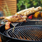 Warmhalterost, Edelstahl, für Ø 57 cm Kugelgrill, Universal Grillrost Erhöhung