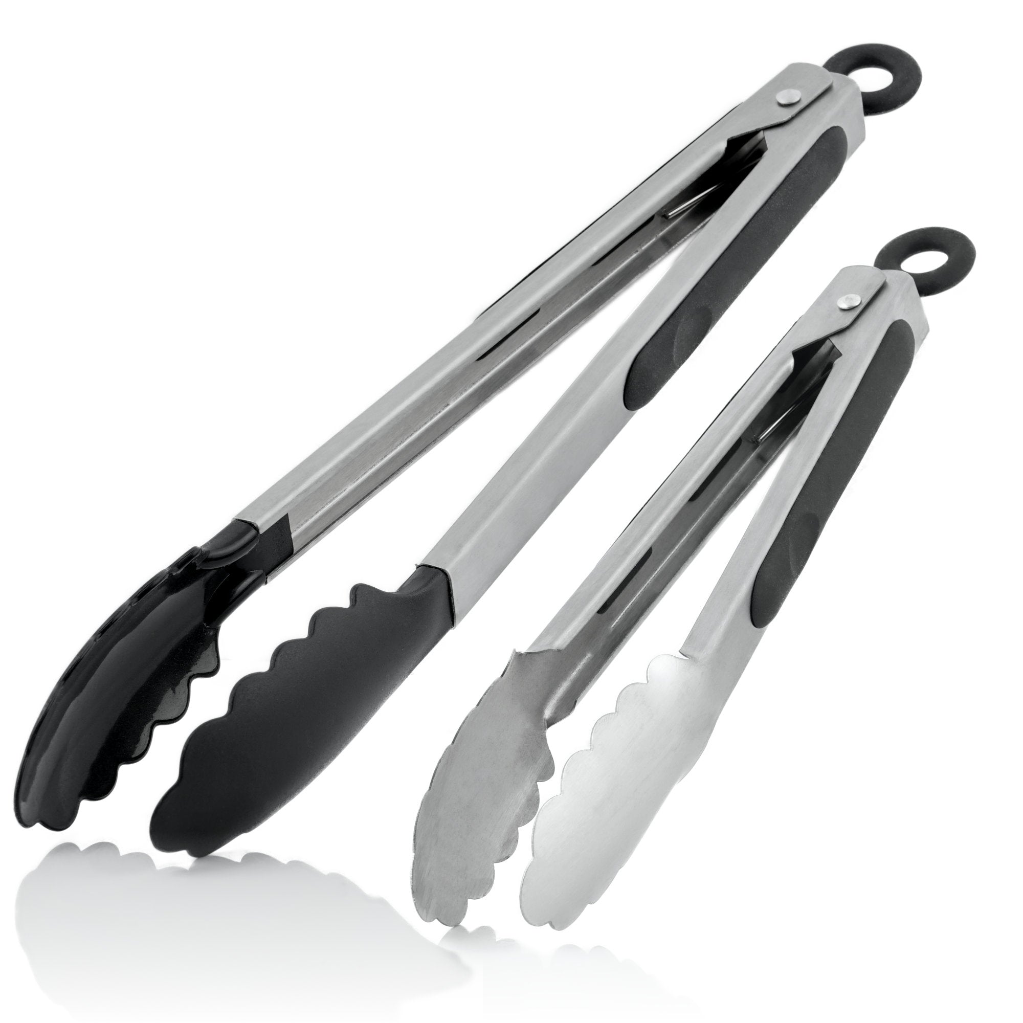 Grillzange, Edelstahl, hitzebeständig